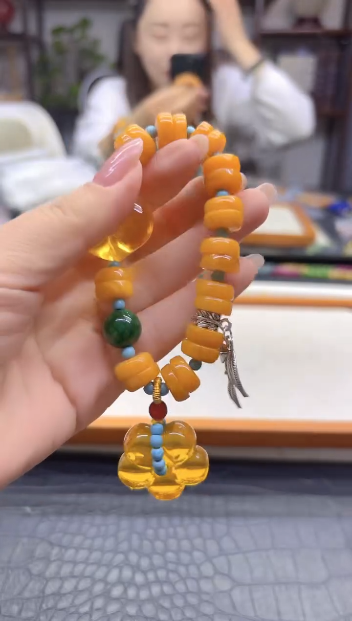 手链蜜蜡未镶嵌DIY款S884