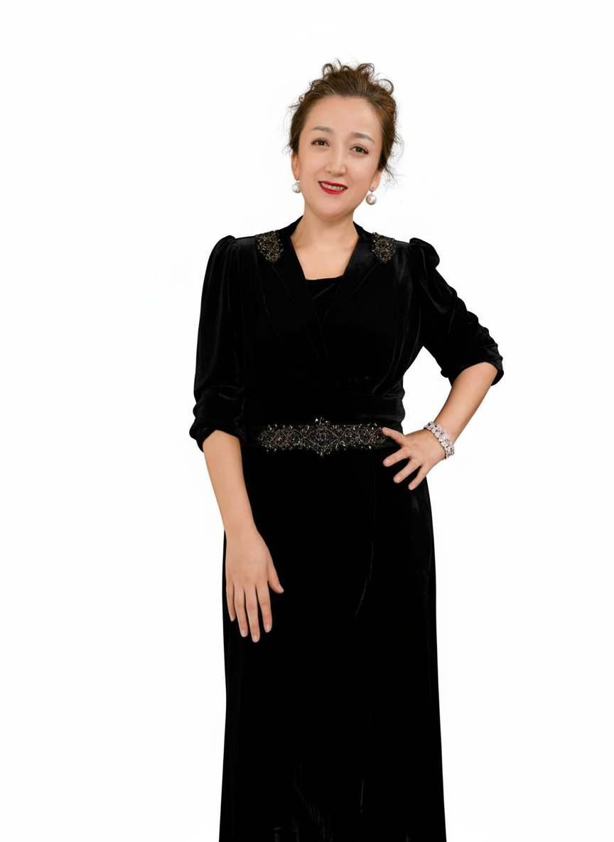 【GLORA】设计师高腰收腰连衣裙晚礼服显瘦不起球女装连帽夏季57189