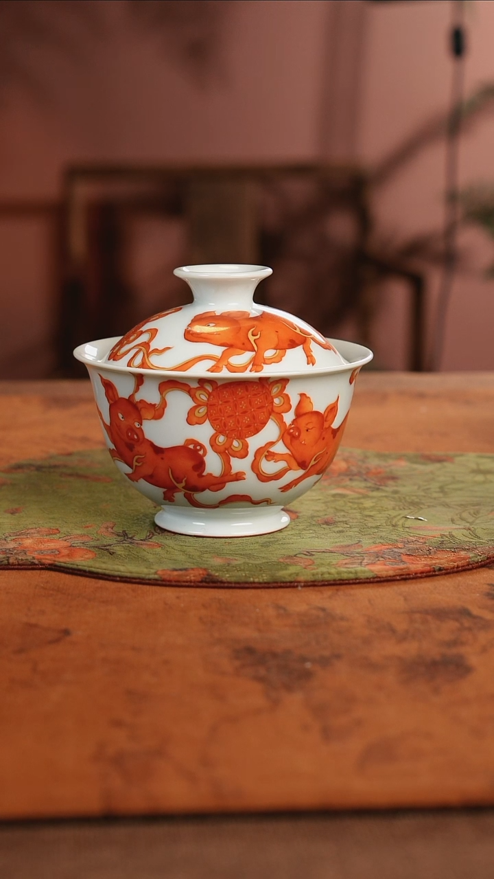 【闪购商品】仿明小卿亭精工诸事如意