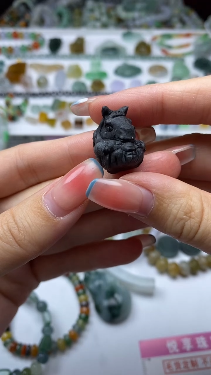 未镶嵌定制翡翠毛货定制不退不换