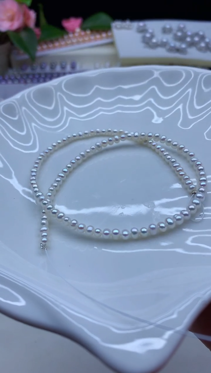 【闪购商品】淡水珍珠颈饰未镶嵌淡水珍珠项链