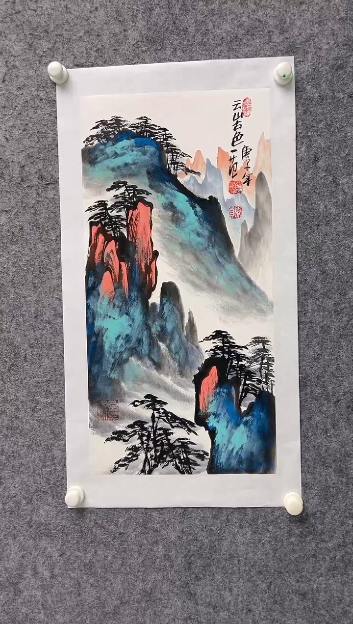 【闪购商品】绘画姜国华-2平尺-国画作品