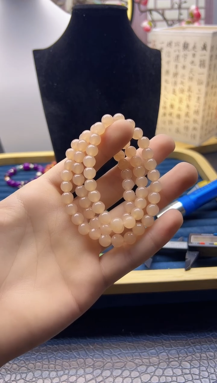 【闪购商品】和田玉手链未镶嵌S154