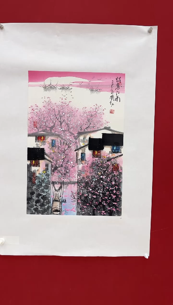 国画张国红老师画作