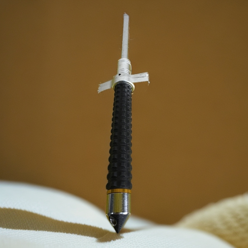 实心合金钢三节伸缩多功能车载防身驱狗应急棍