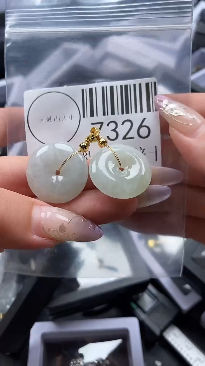吊坠(不含链)未镶嵌翡翠7326