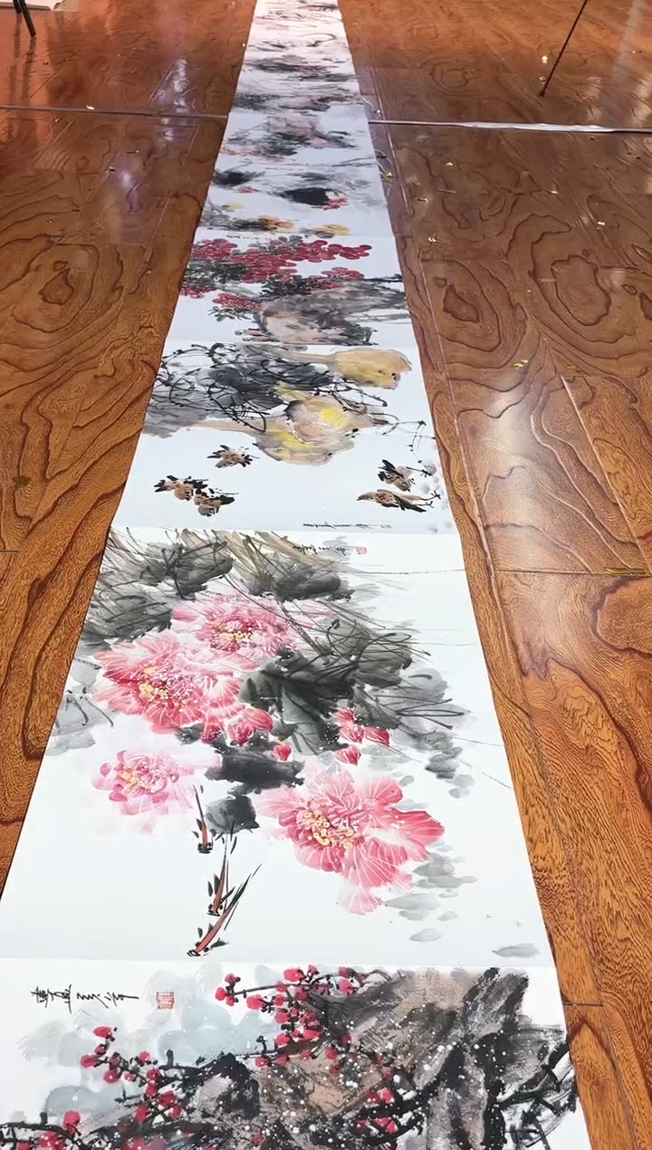 【闪购商品】国画周建真老师绘画作品12-115