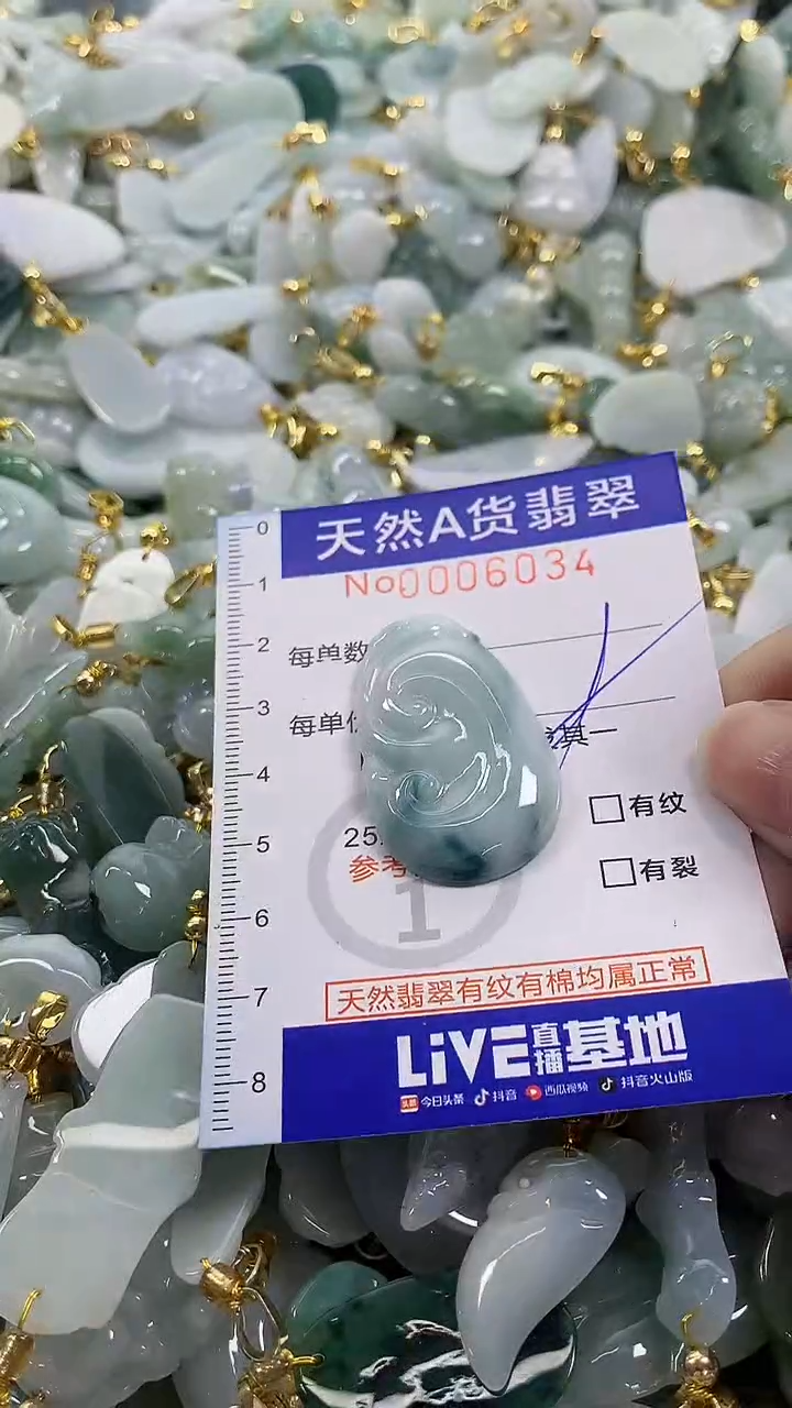 颈饰未镶嵌翡翠纯天然a货翡翠