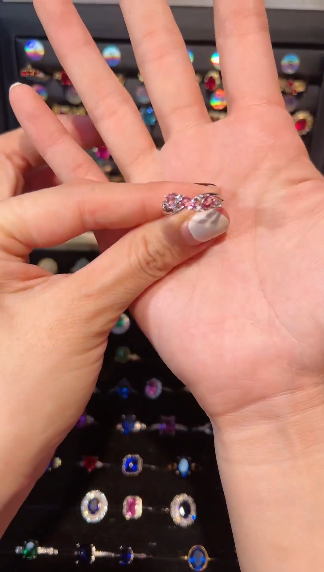 【闪购商品】蓝宝石戒指银S925镶嵌.....