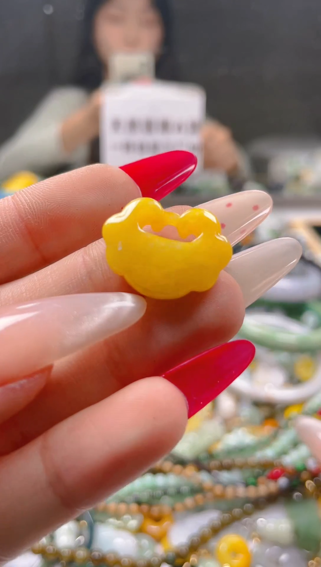 【闪购商品】翡翠颈饰未镶嵌/R/翡翠A货一图一物