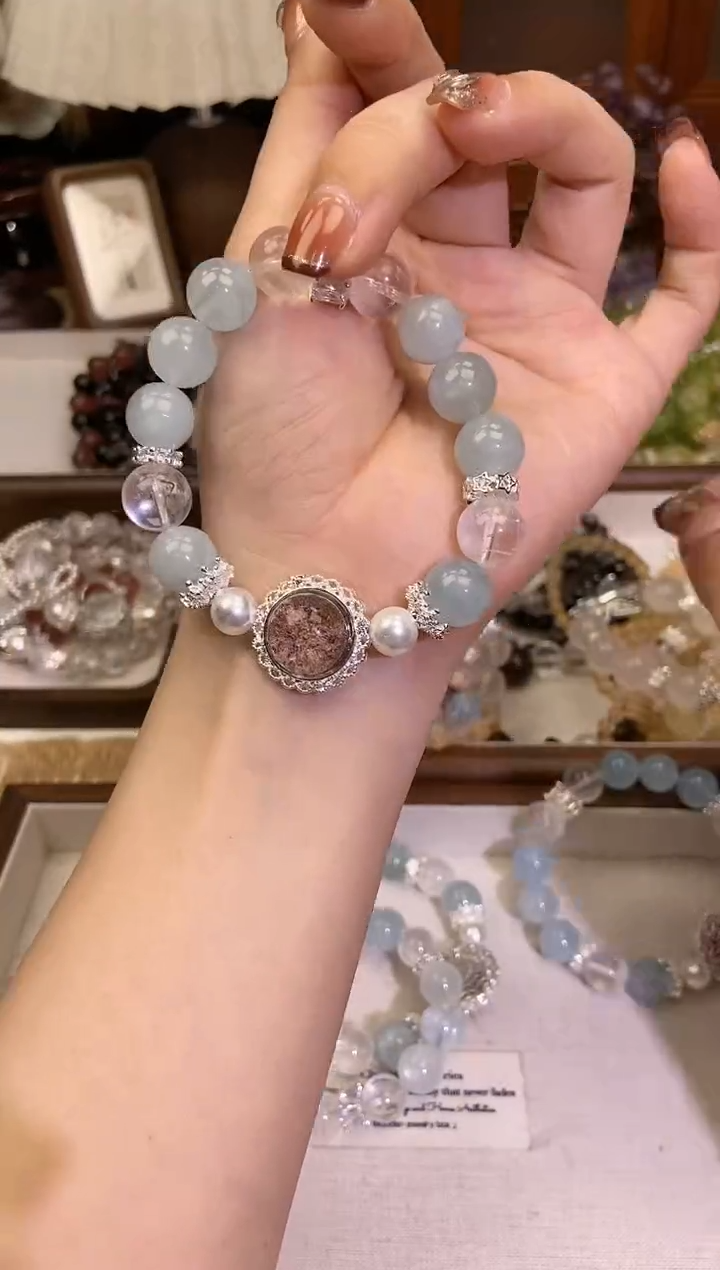 【闪购商品】海蓝宝石手链未镶嵌884