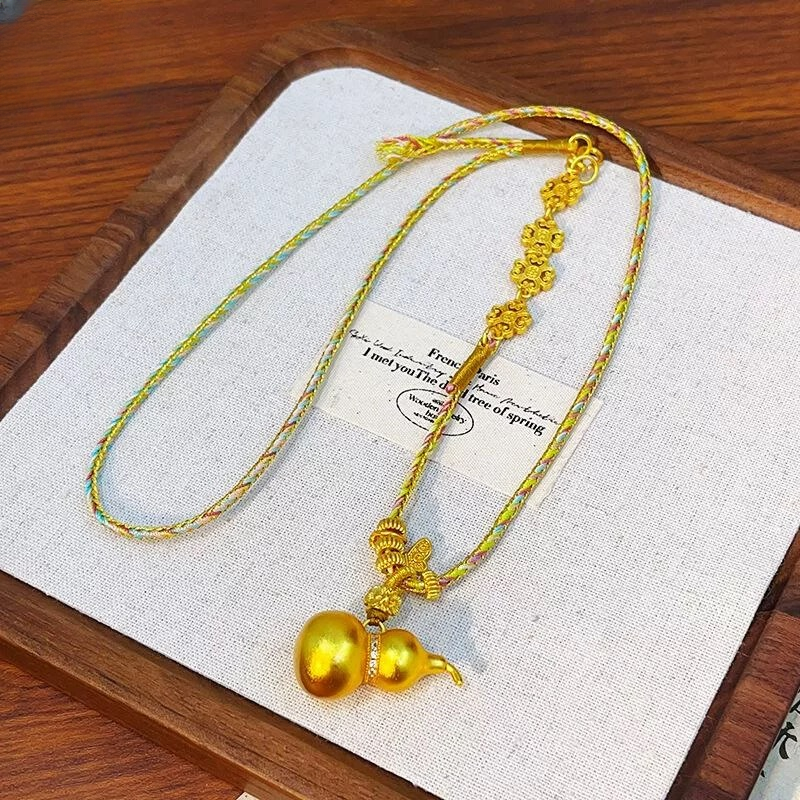 不锈钢亚克力吊坠 D-P-B0391项链素款女编绳