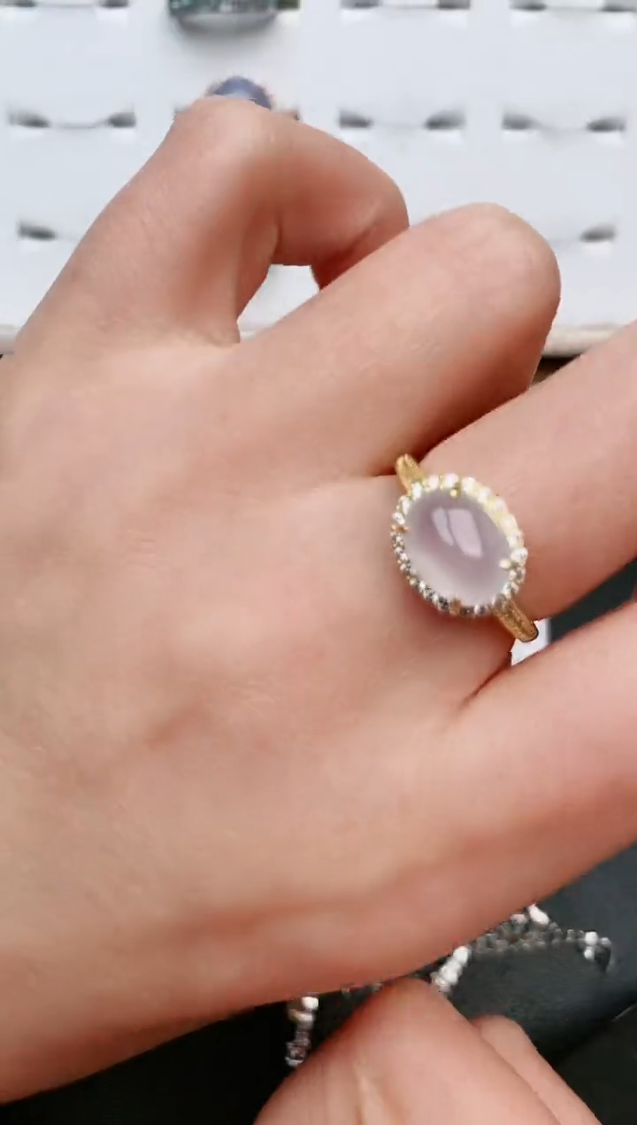 【闪购商品】翡翠戒指银S925镶嵌....