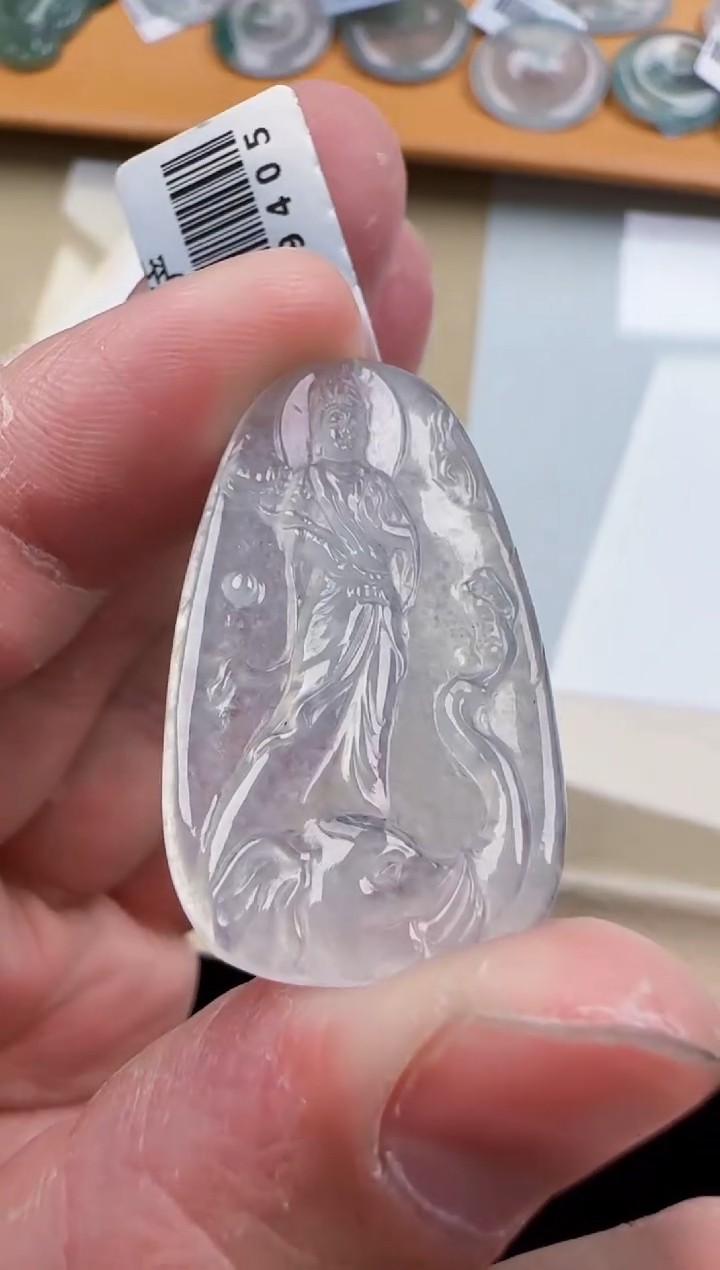【闪购商品】翡翠颈饰未镶嵌缅甸天然翡翠