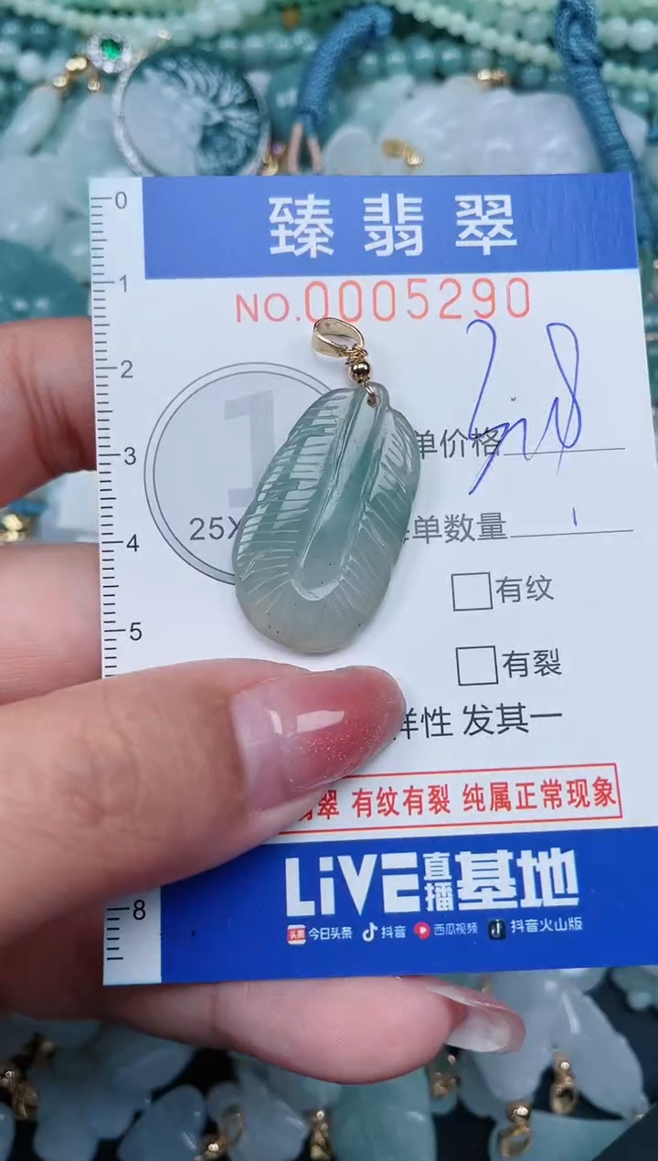 【闪购商品】翡翠颈饰未镶嵌.0005290