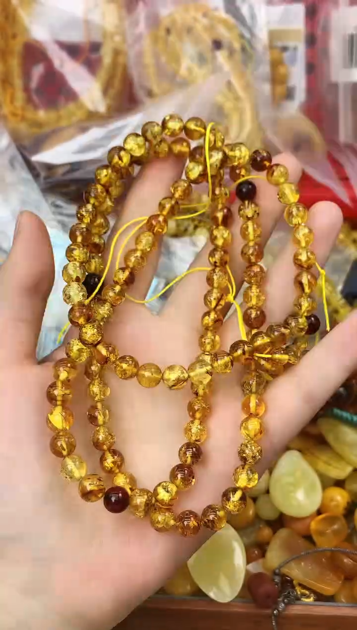 【闪购商品】未镶嵌琥珀珠宝奇石105