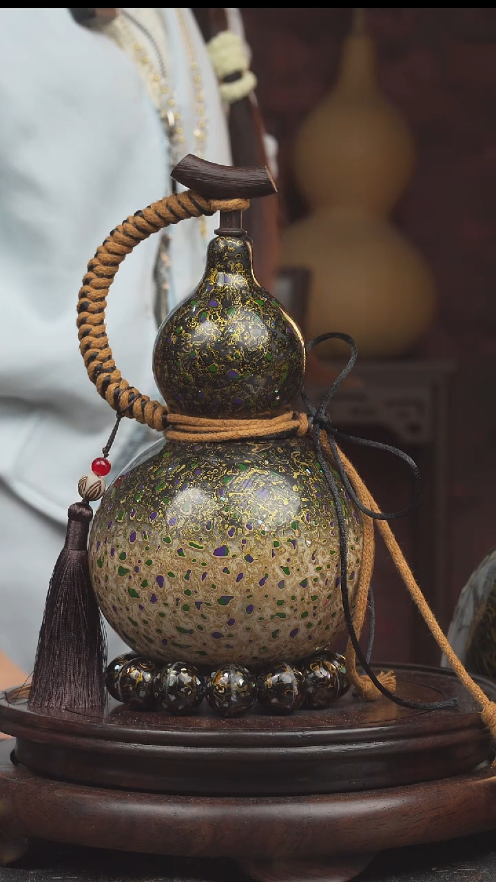 75号大漆酒葫芦一物一图