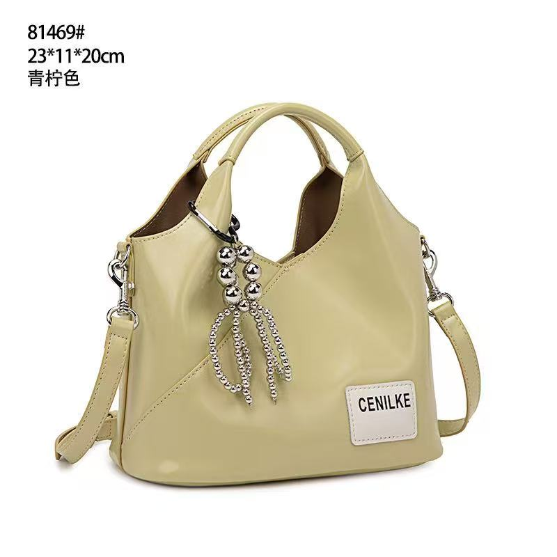 【南沙瑞熙】QYX-81469-青柠色-轻奢小众设计感时尚百搭女士包