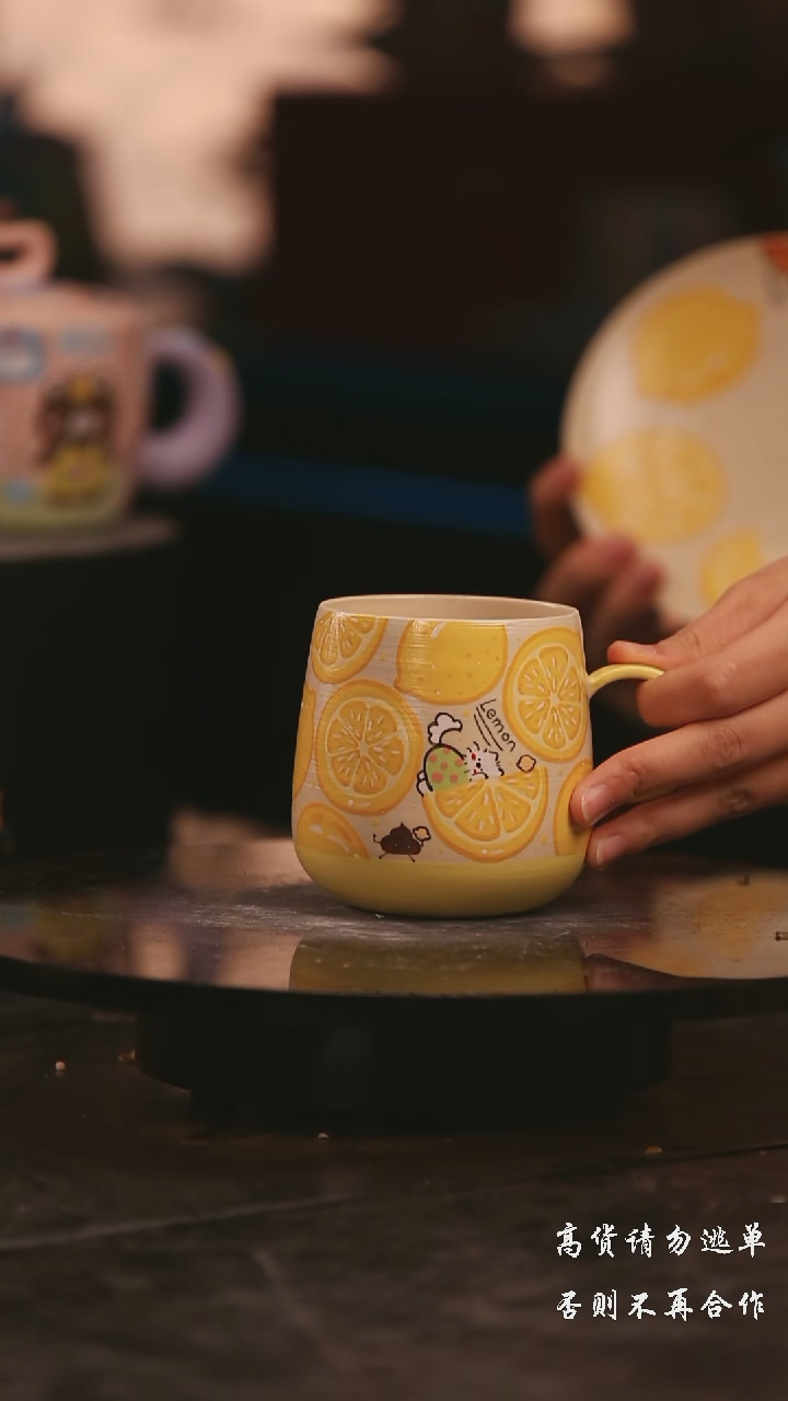 陶瓷景德镇可爱设计师款陶瓷