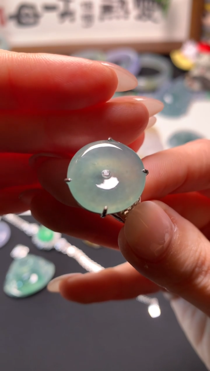 颈饰银S925镶嵌翡翠晴*% 0332930143