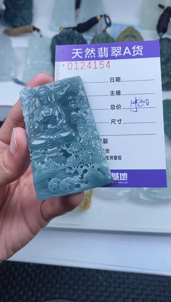 【闪购商品】翡翠颈饰未镶嵌        154