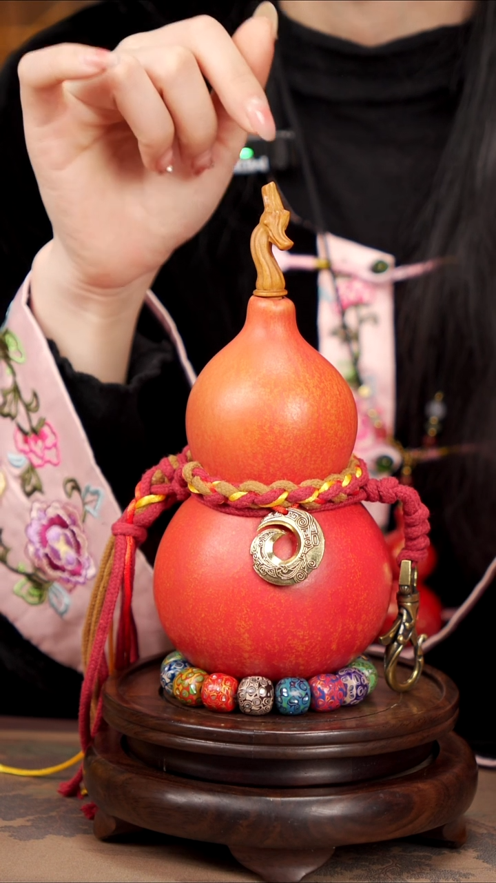 【闪购商品】100易林大漆酒葫芦----118