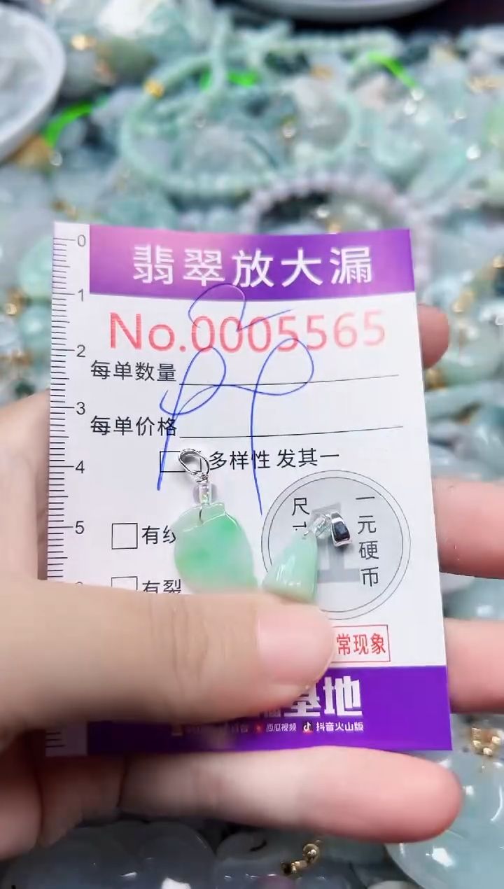 颈饰未镶嵌翡翠5565