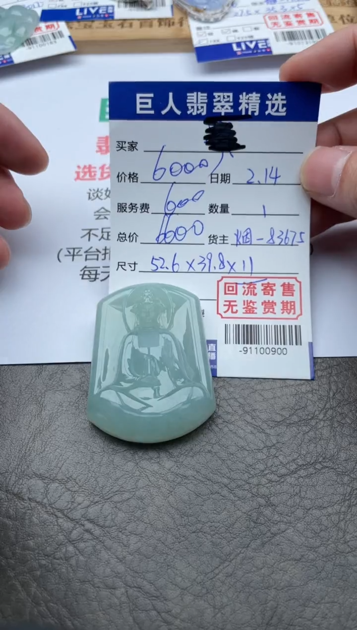 【闪购商品】翡翠颈饰未镶嵌-91100900