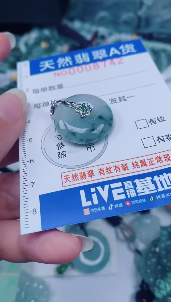 颈饰未镶嵌翡翠00008742