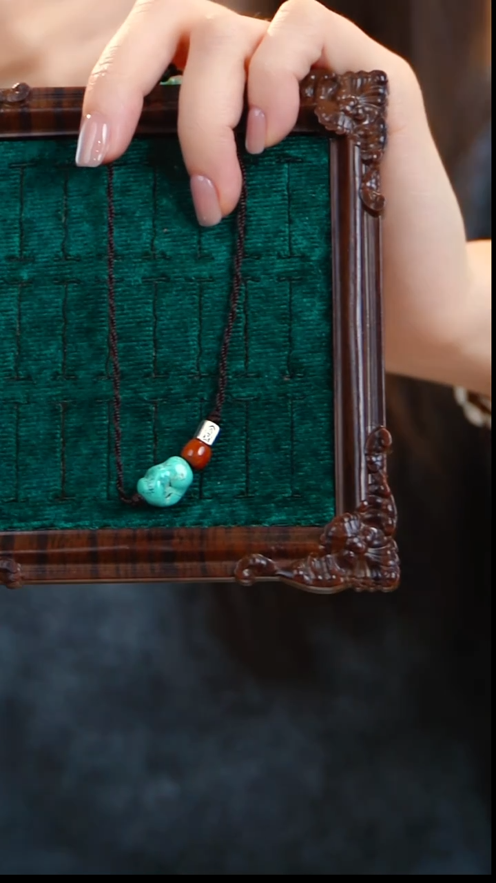 未镶嵌绿松石手串手串