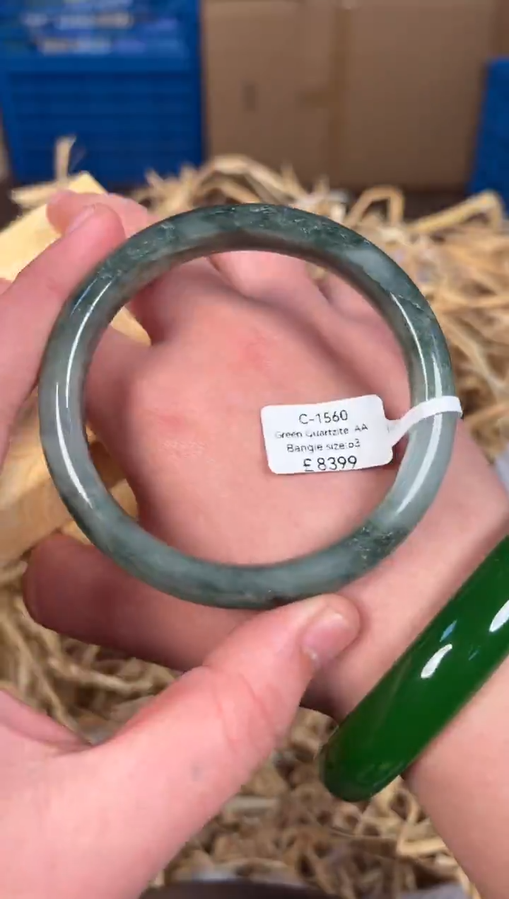 未镶嵌手镯石英质玉C1560