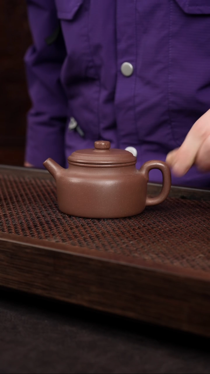 【闪购商品】紫砂茶壶老紫泥德中
