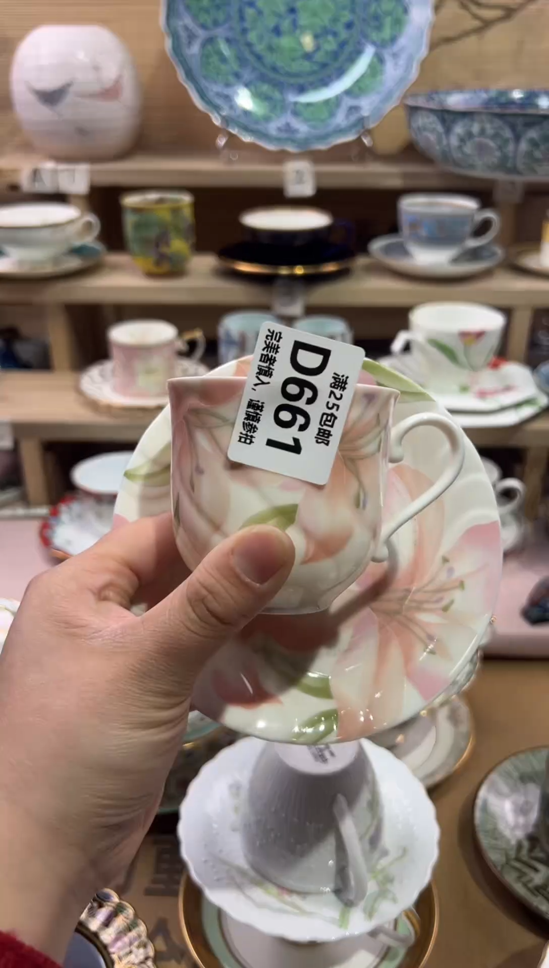 瓷片青*               D661