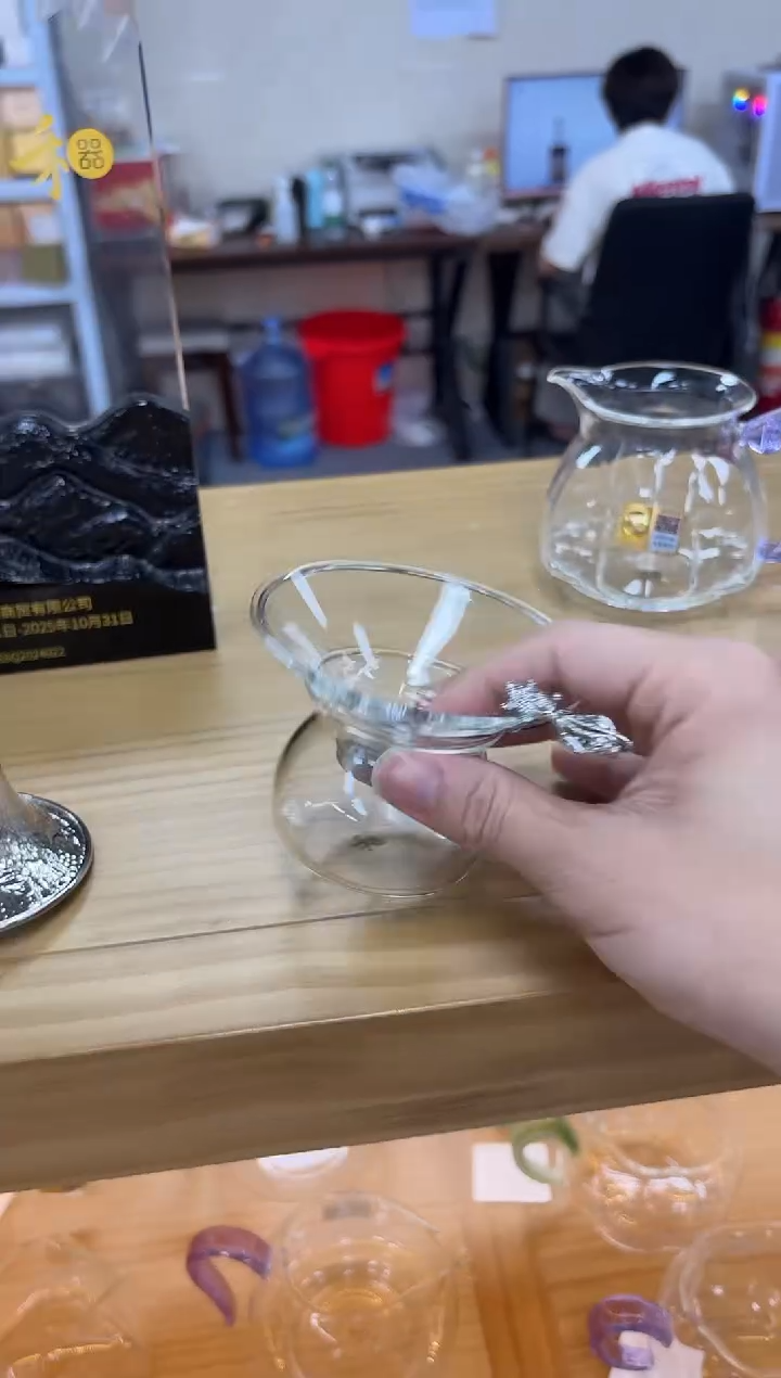 禾器-银鱼茶漏-不锈钢