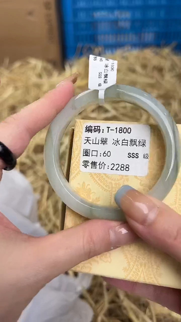 未镶嵌手镯石英质玉T-1800