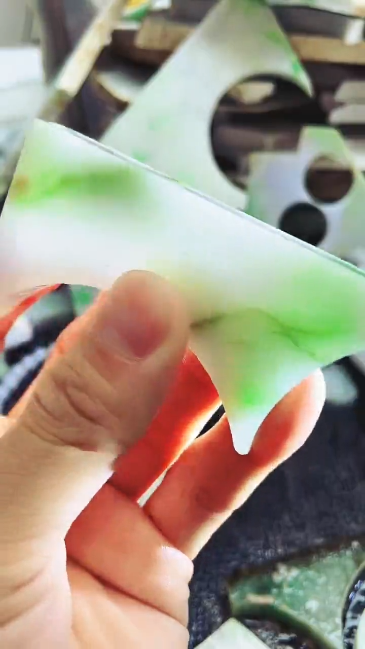 裸石翡翠天然货翡翠板料