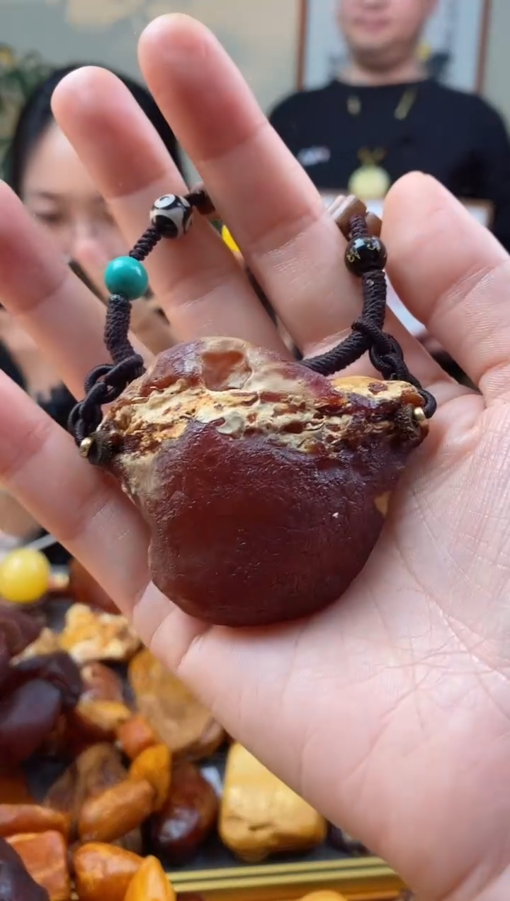 【闪购商品】琥珀颈饰未镶嵌吊坠