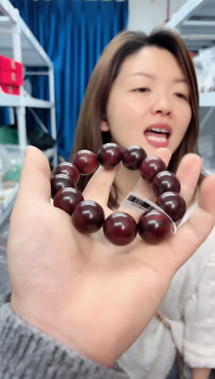 【闪购商品】檀香紫檀（小叶紫檀）手串/手链2.0水波单圈手串