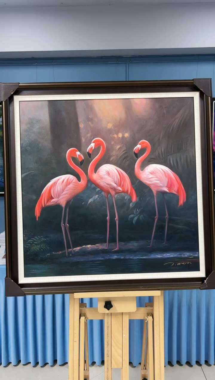 油画陶宗健-80*80尺寸-油画作品