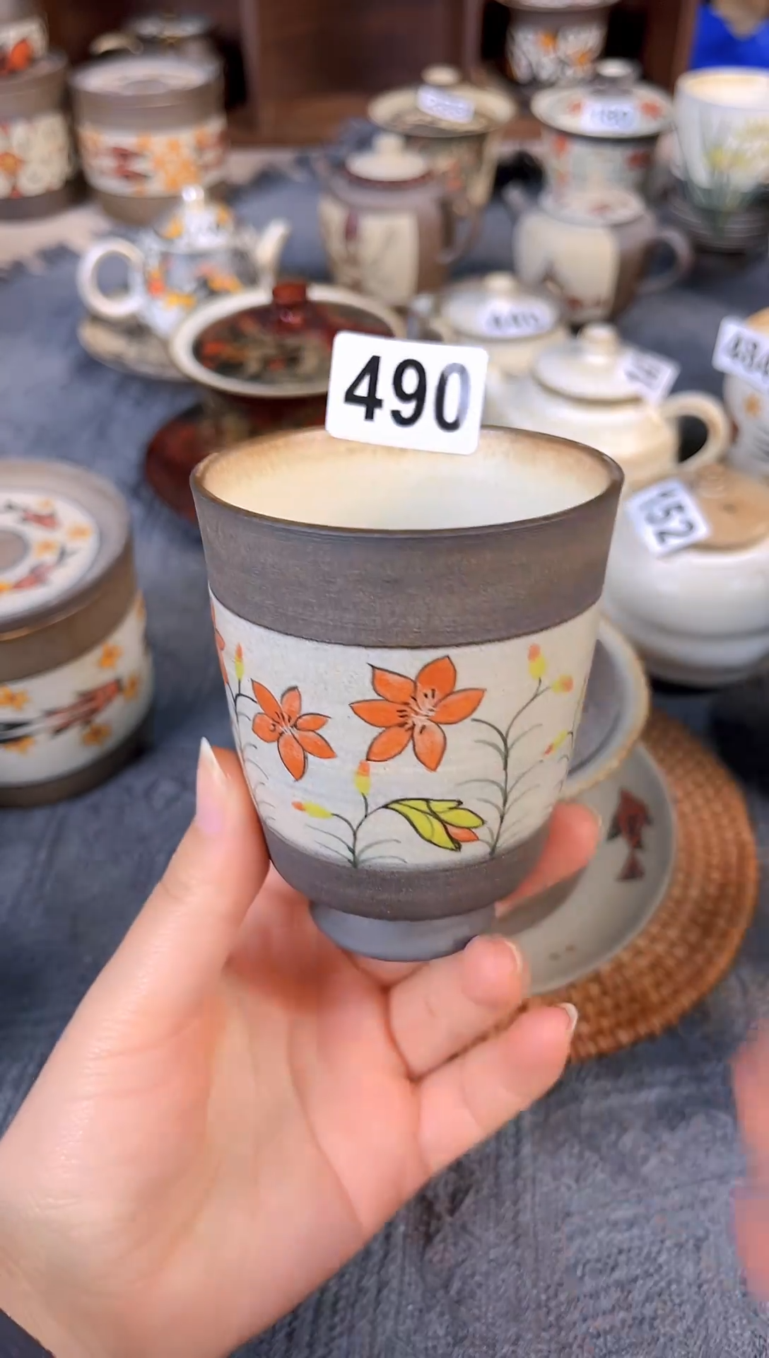 【闪购商品】陶八工微手工瑕主人杯