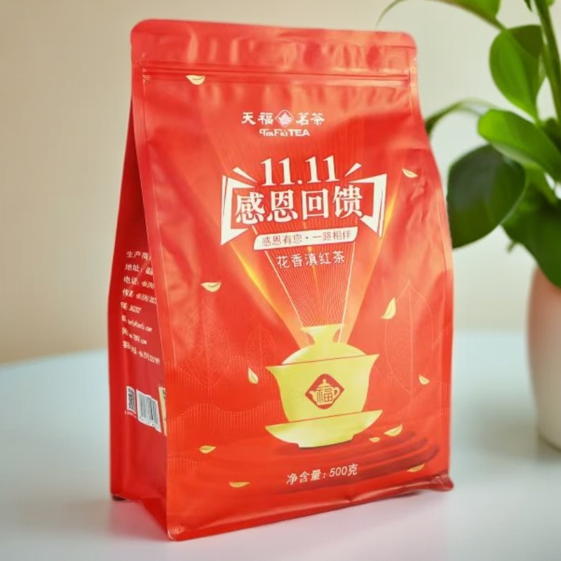 TEN FU'S TEA/天福茗茶天福茗茶口粮茶 花香红茶500g