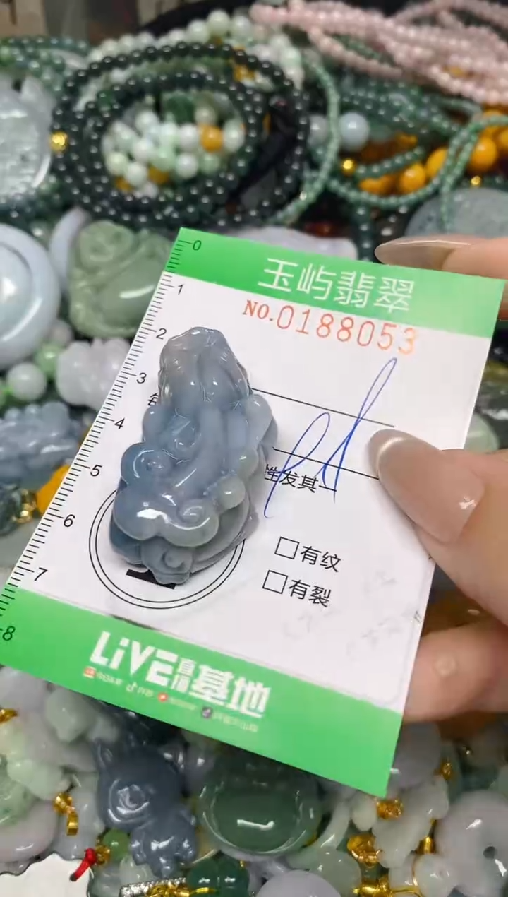 翡翠未镶嵌颈饰闪购0188053