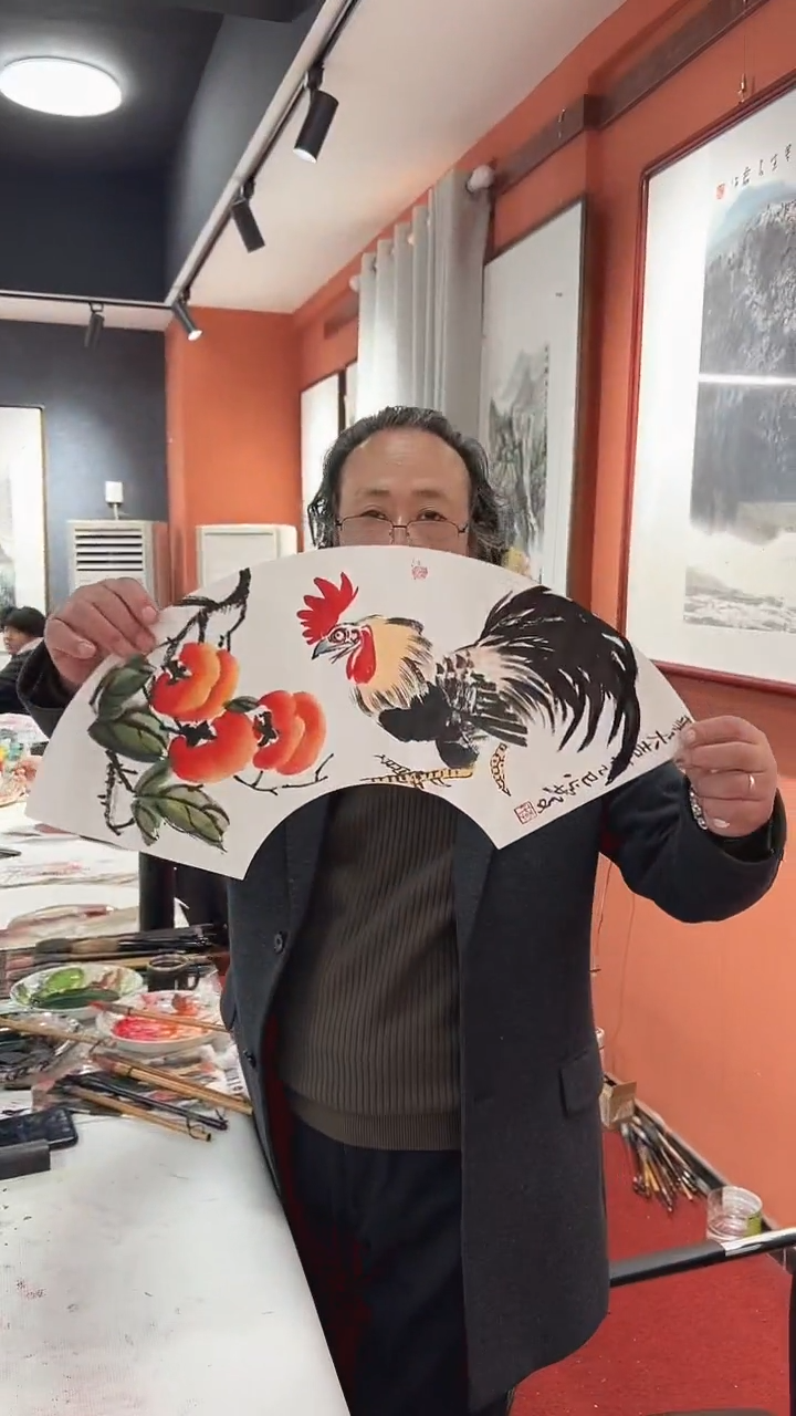 国画李火庆/国画/花鸟