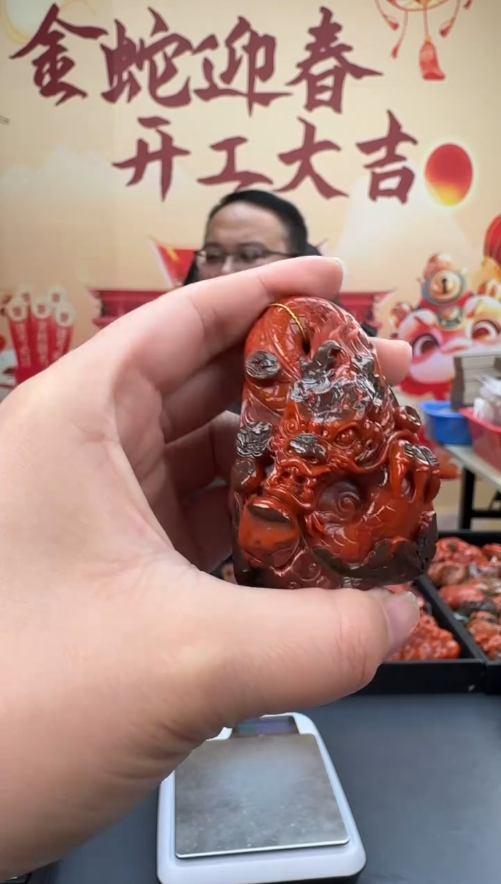 【闪购商品】南红玛瑙雕刻未镶嵌034ZB0210产品一个