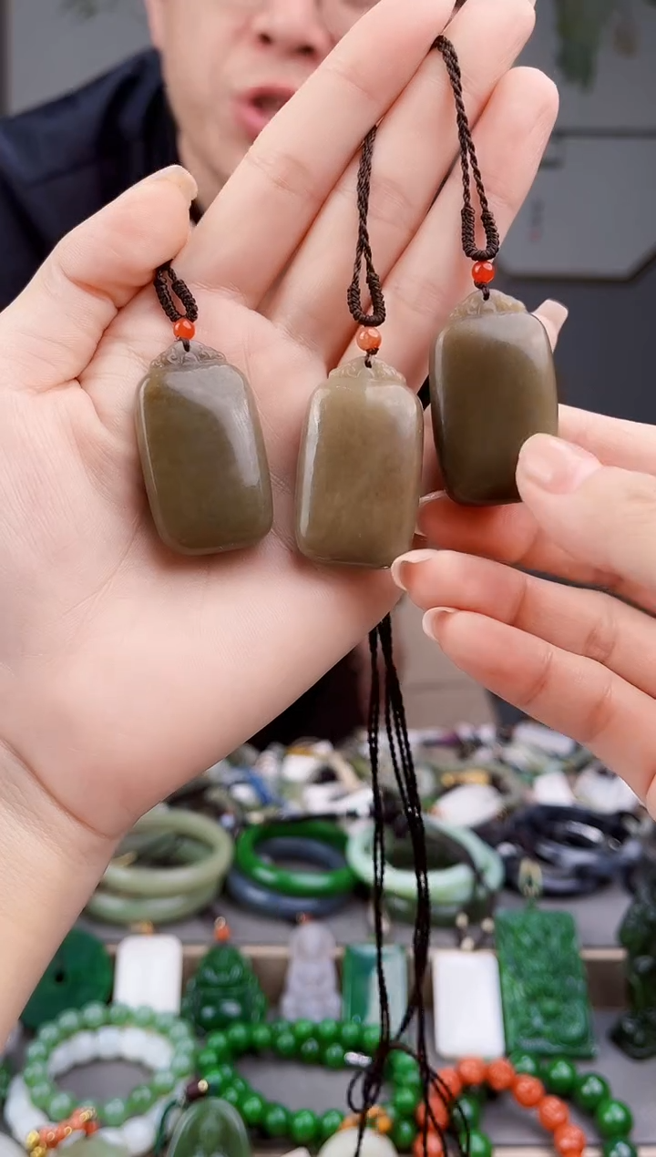 颈饰未镶嵌和田玉多样性发货拍一单发一个