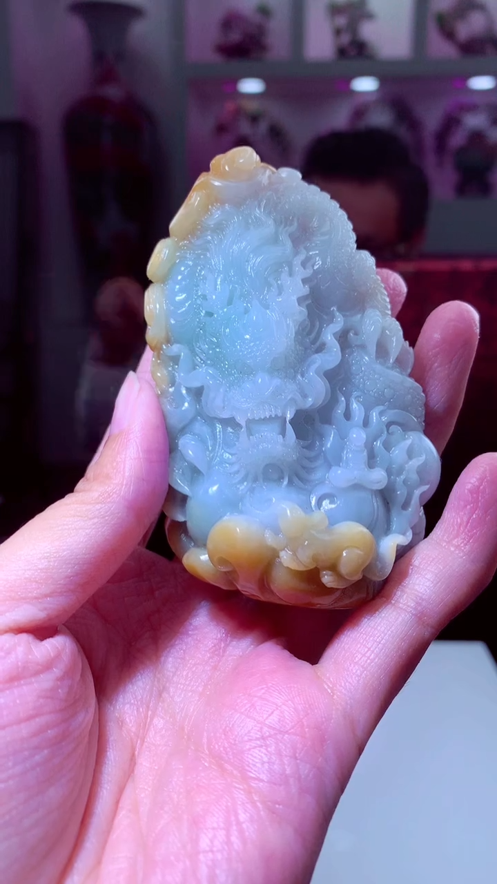 定制翡翠未镶嵌老*定制翡翠（拍一发一）