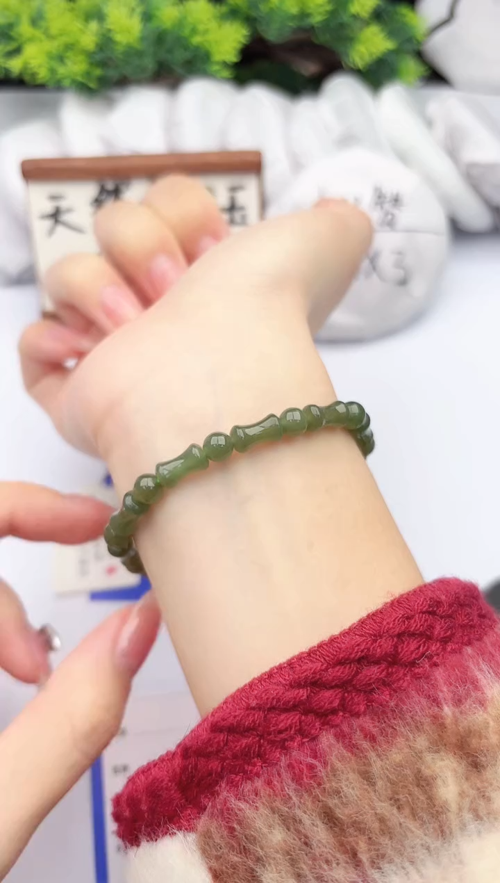 【闪购商品】未镶嵌和田玉手链柯沛