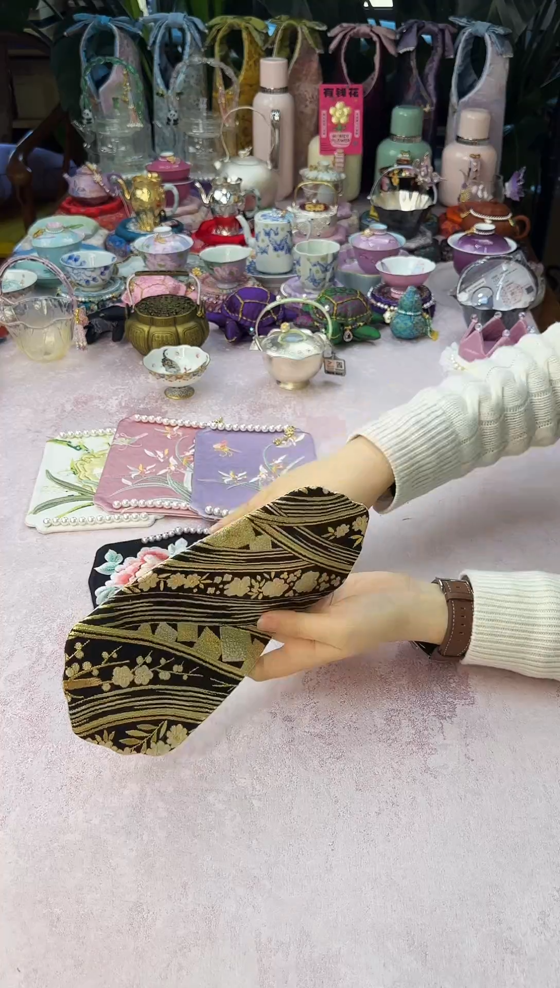 西镇织杯垫福利款