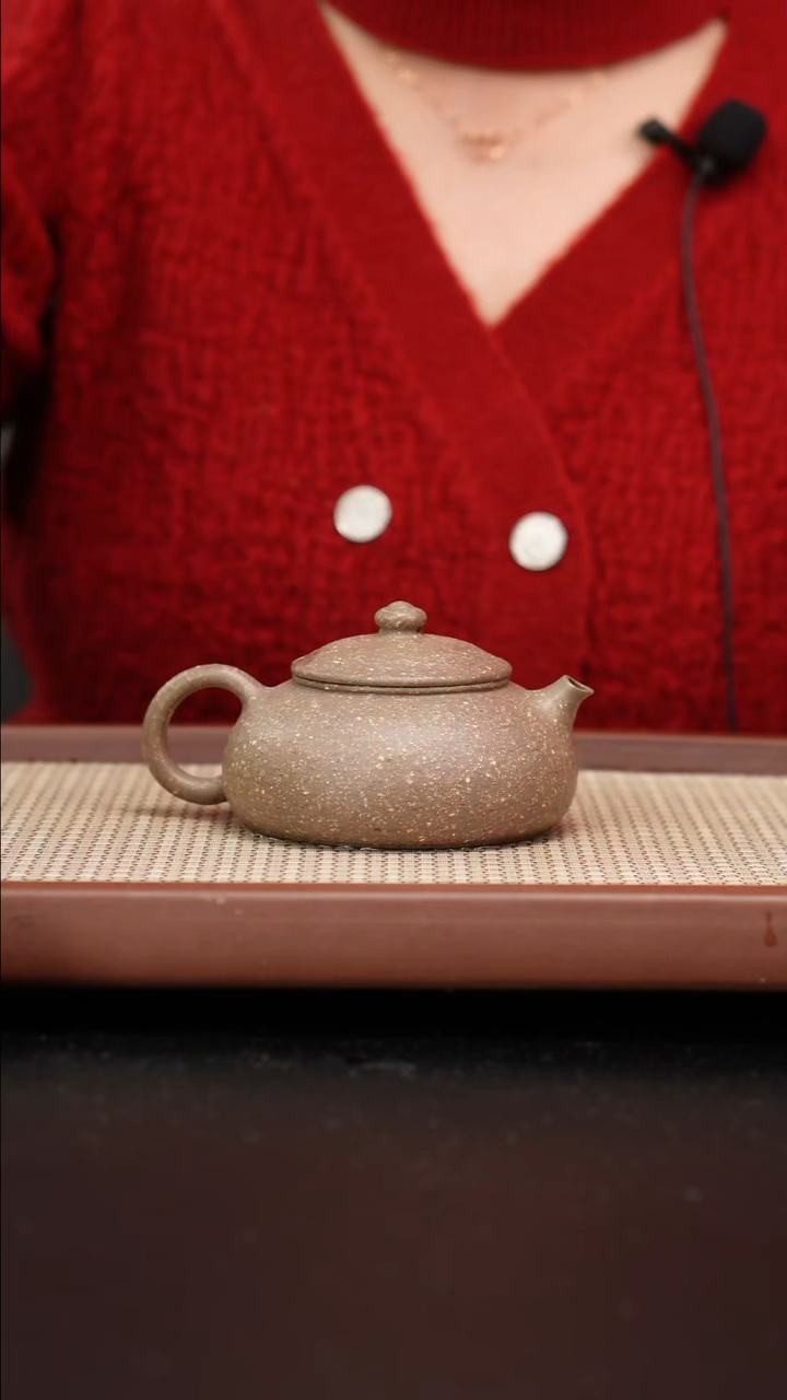 【闪购商品】紫砂茶壶全手工青降坡寒江180