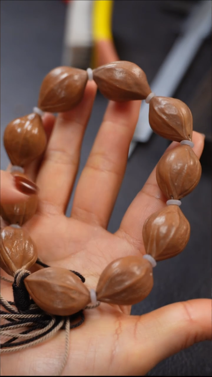 手串/手链橄榄核九林核雕文玩作品